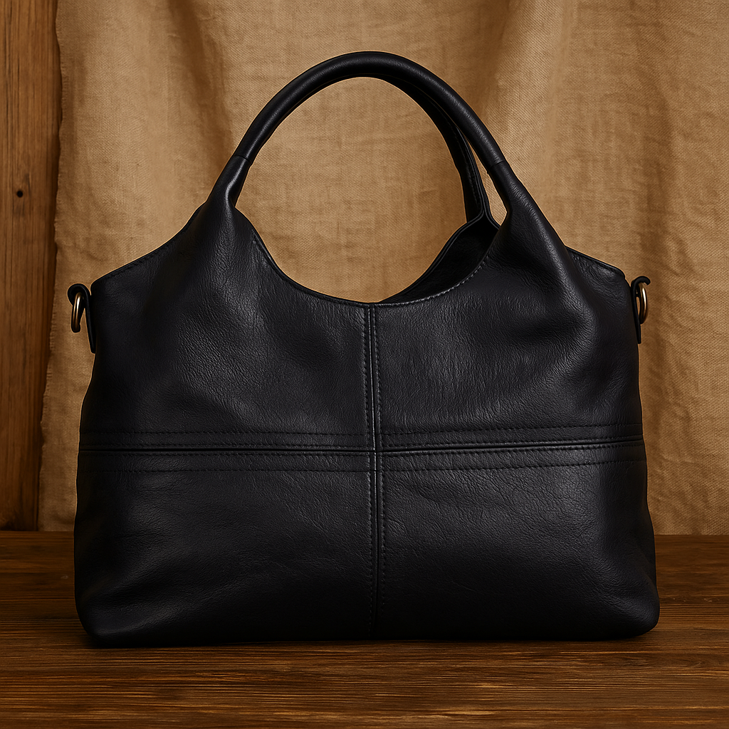 Elegant Genuine Leather Women's Crossbody Shoulder Bag