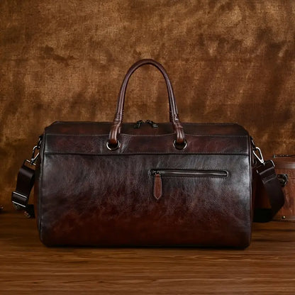 Genuine Leather Women's Retro Crossbody Bag